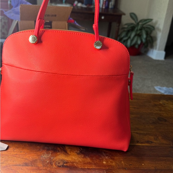 Furla Orange Crossbody 2 Way NWOT - Picture 2 of 8